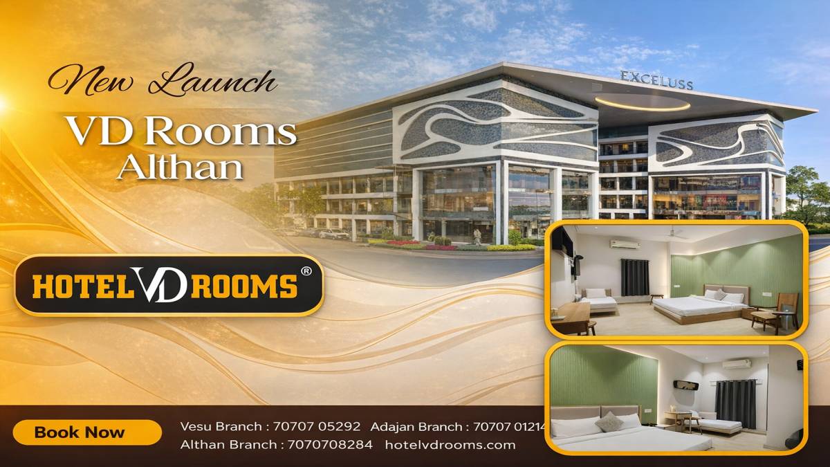 VD Rooms Althan Surat: Why Althan is a Popular Location for Travelers