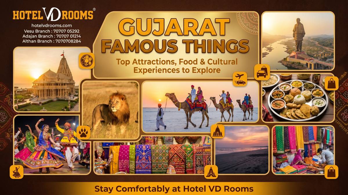Gujarat Famous Things: Famous Tourist Attractions
