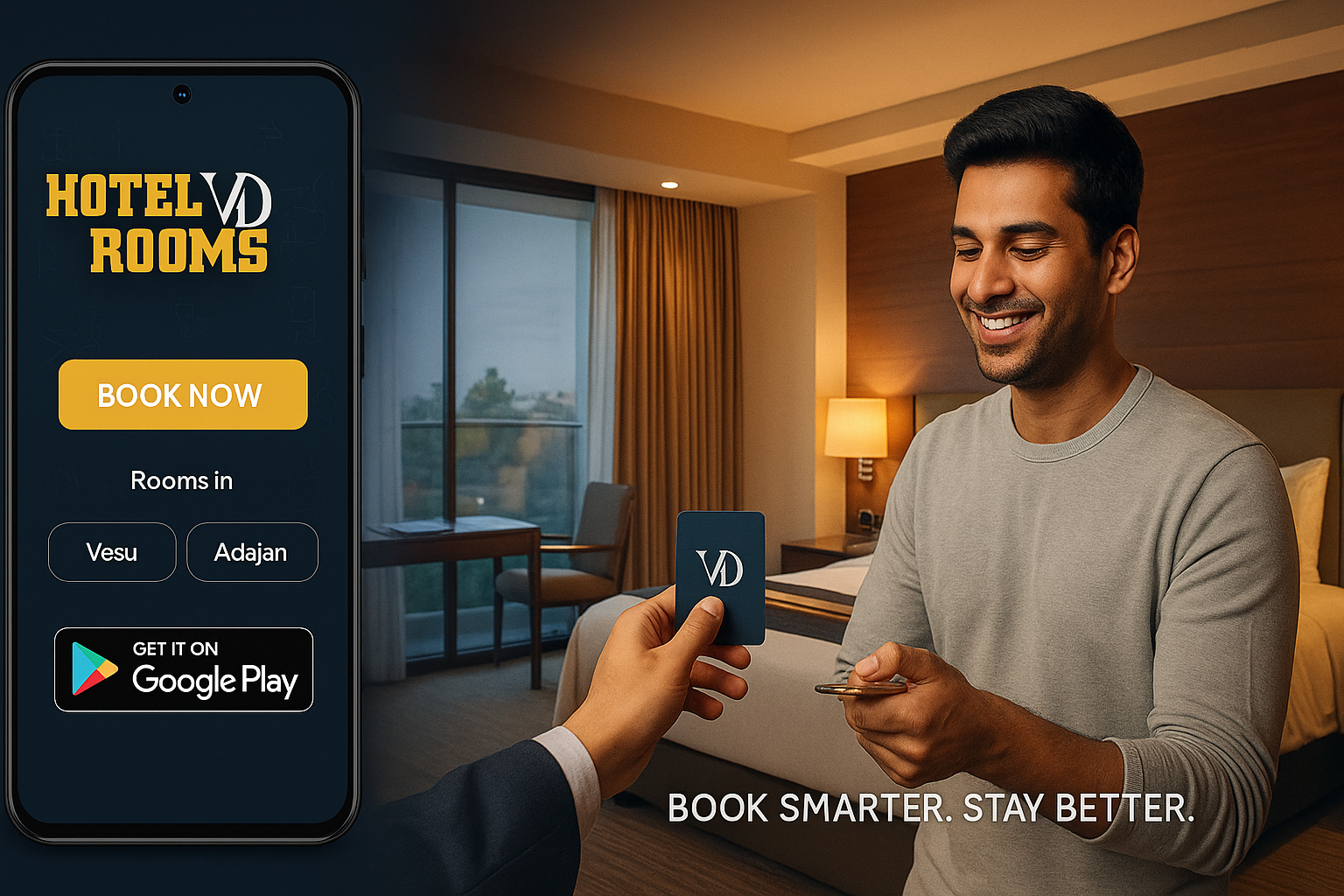 Why You Should Book Smarter with the Hotel VD Rooms App on Google Play
