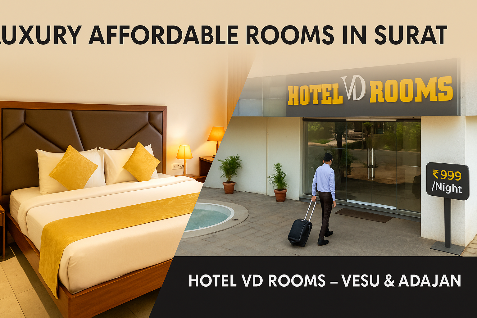 Choose Luxury Affordable Rooms in Surat