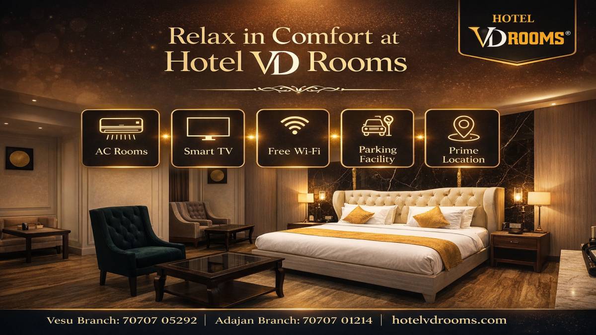 Surat India Hotels Near Vesu for a Relaxing Stay