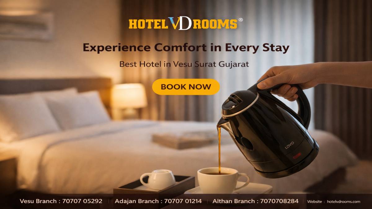 Hotel in Vesu Surat Gujarat: Room Options for Every Guest