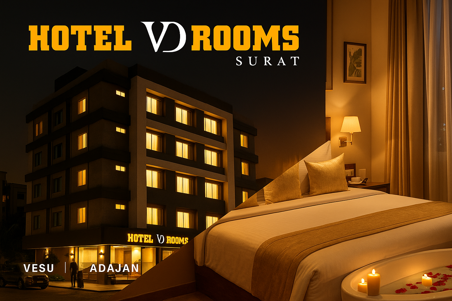 Why VD Rooms Surat is a Top Choice for Travelers