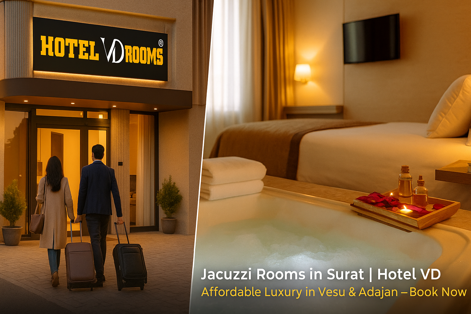Experience Luxury and Comfort with Jacuzzi Rooms in Surat