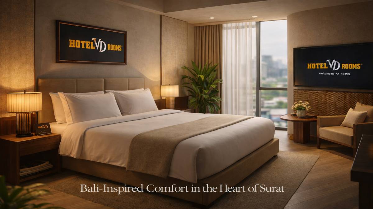 Bali-Inspired Hotel Experience in Surat Through Well-Designed Rooms