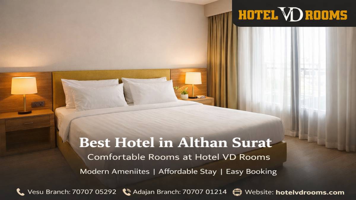 Best Hotel in Althan Surat with Multiple Room Options