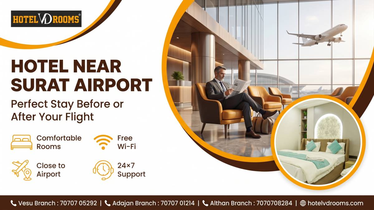 Hotel Near Surat Airport with Comfortable and Modern Rooms Hotel Near Surat Airport with Comfortable and Modern Rooms