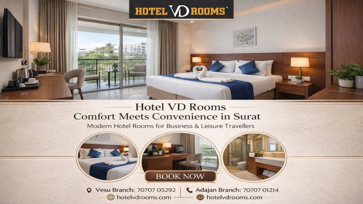 Hotel Rooms in Surat Designed for Comfort & Convenience
