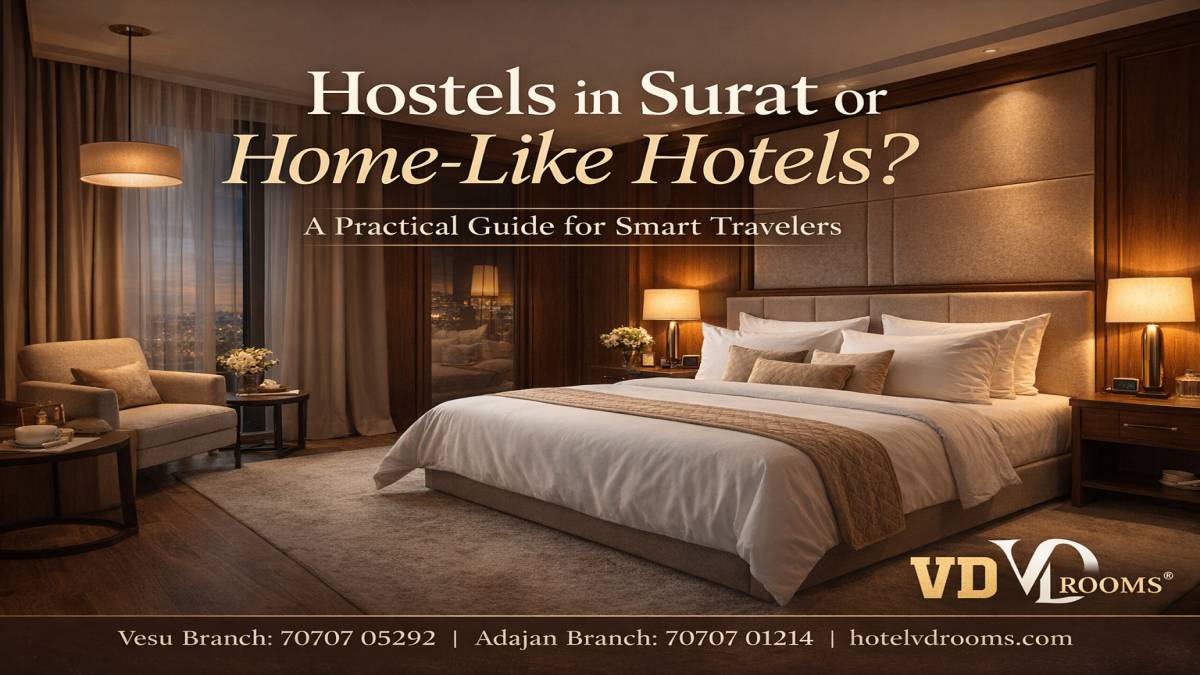 Family & Couple-Friendly Stays vs Hostels in Surat