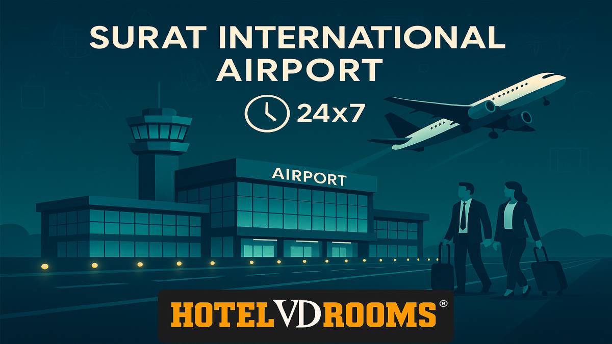 Why Hotel VDRooms Is the Perfect Stay Near a 24-Hour Airport