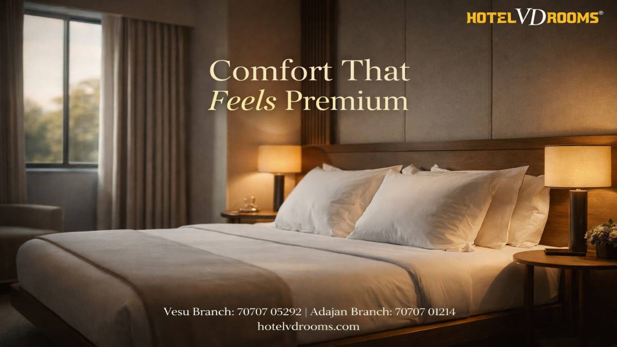 Modern Amenities in the Classic Room at Hotel VD Rooms