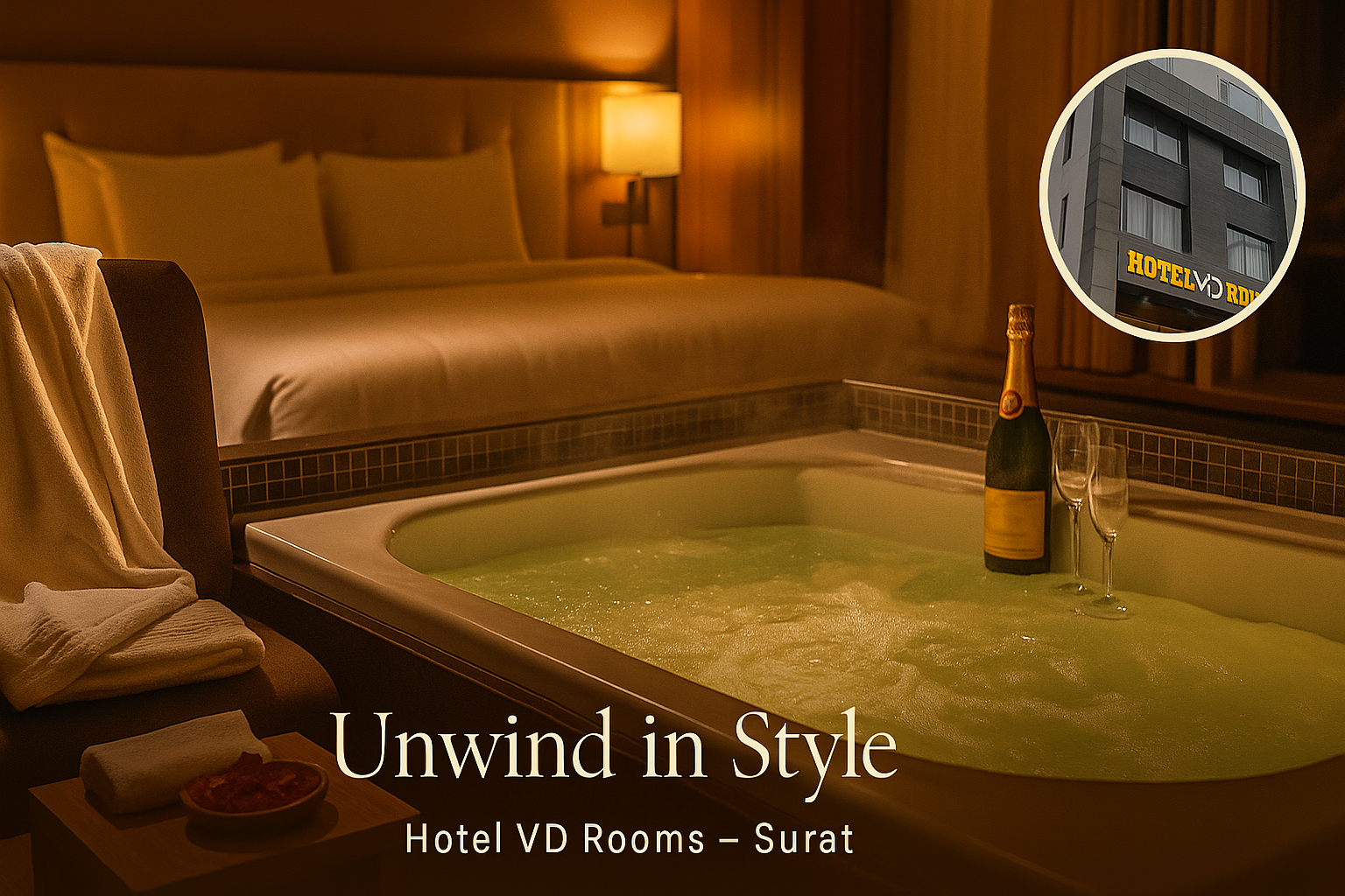 Discover the Best Jacuzzi Rooms in Surat &ndash; Room Highlights