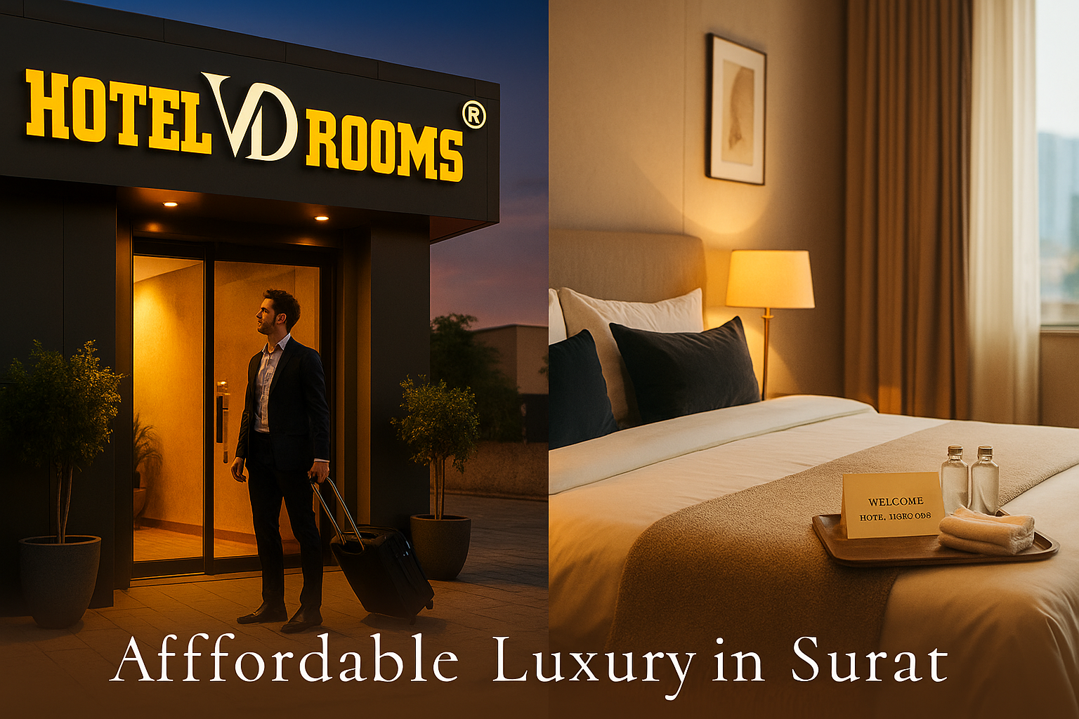 Affordable Luxury Rooms in Surat: Where Style Meets Comfort at Hotel VD Rooms
