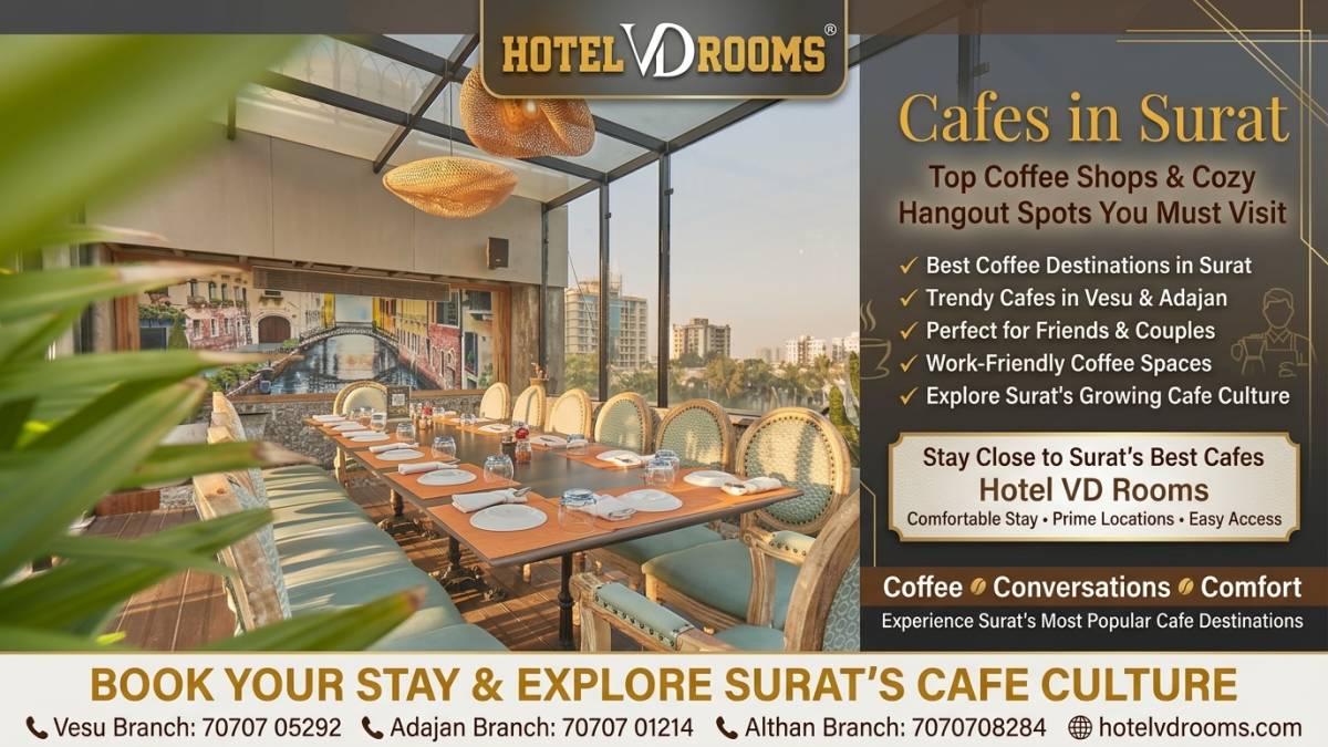 Cafes in Surat: Perfect Places for Business Meetings