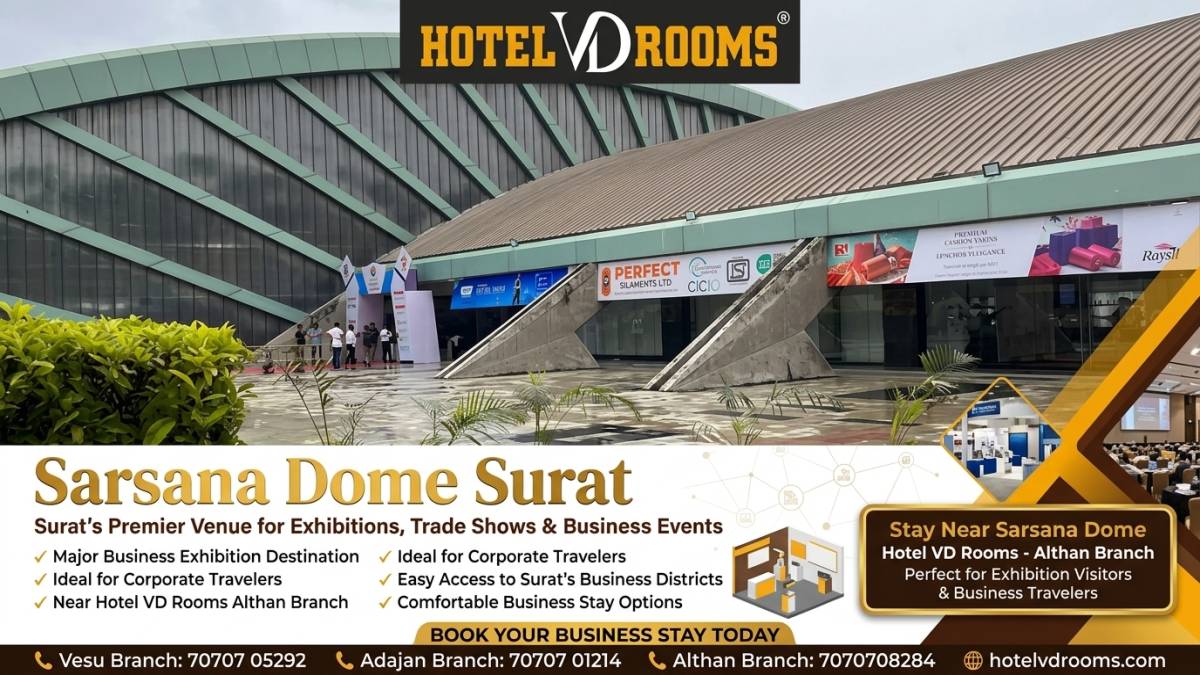 Sarsana Dome Surat: Why It Is Famous for Business Exhibitions Sarsana Dome Surat: Why It Is Famous for Business Exhibitions