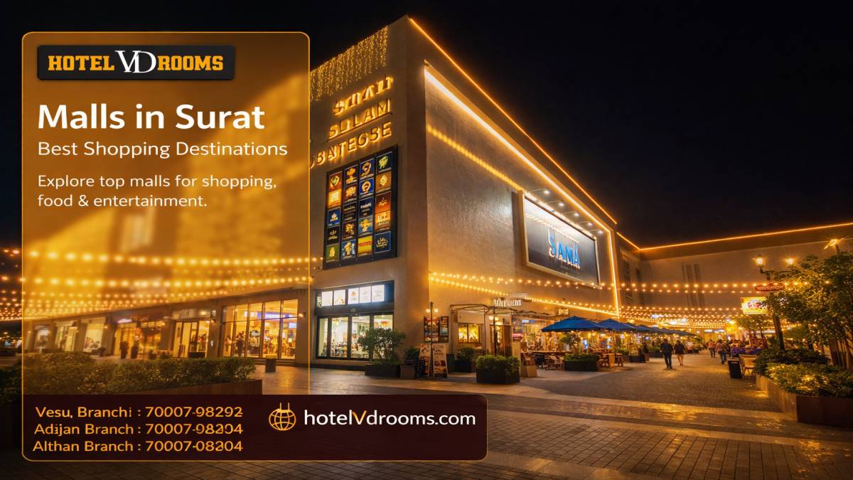 Malls in Surat Near Vesu, Althan & Bhimrad