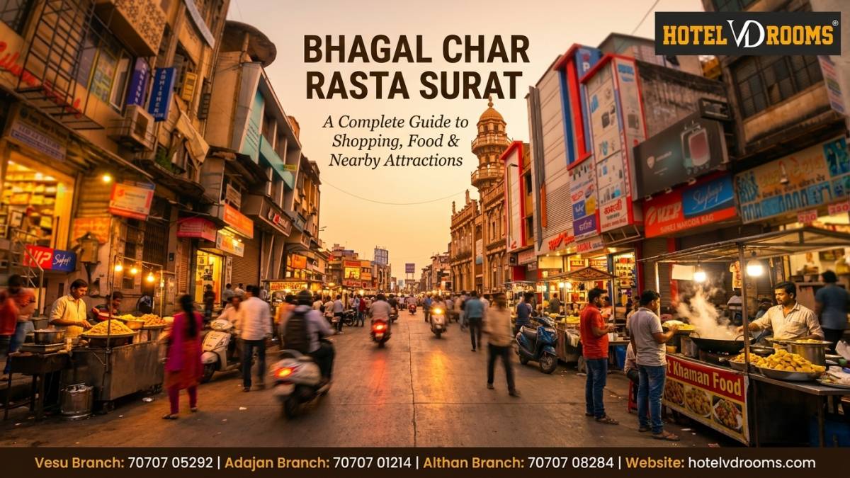 Bhagal Char Rasta Surat: A Complete Guide to Shopping, Food & Nearby Attractions
