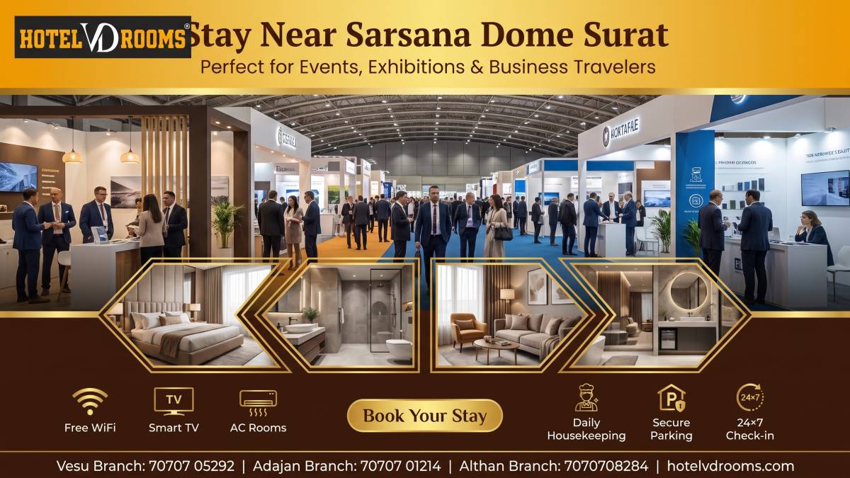 Sarsana Dome Surat: Your Complete Guide to Events, Exhibitions & the Best Hotel Nearby