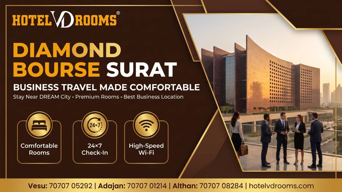 Diamond Bourse Surat: A Complete Guide to Visiting the World's Largest Office Complex & Best Hotel Nearby