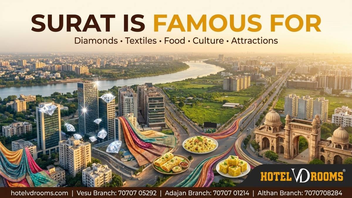 Surat Is Famous For: Discover the City’s Diamonds, Textiles, Food, Culture & Top Attractions
